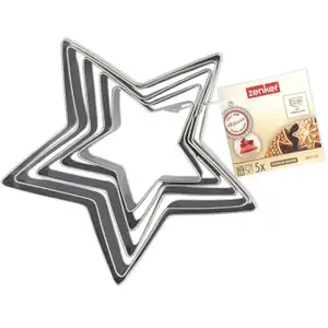 Star Shaped Cookie Cutters - Zenker