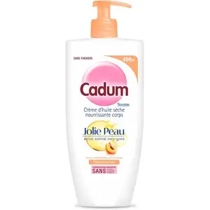 Jolie Peau Nourishing Dry Body Oil Cream - Cadum - Cadum