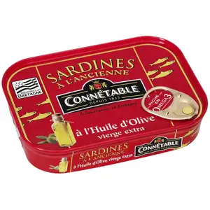 Sardines in Extra Virgin Olive Oil - Connétable