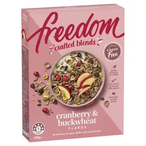 Gluten Free Cranberry & Buckwheat Flakes - Freedom