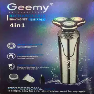 Rechargeable Shaving Set 4in1 - Geemy