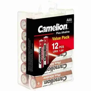 Plus Alkaline Battery 1.5V AAA Value Pack - Camelion