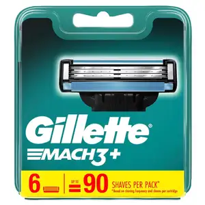 Mach 3+ 3-Blade Razor Refill - Gillette