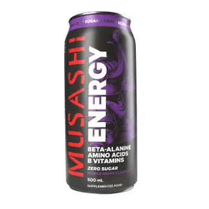 Purple Grape Zero Sugar Energy Drink - Musashi