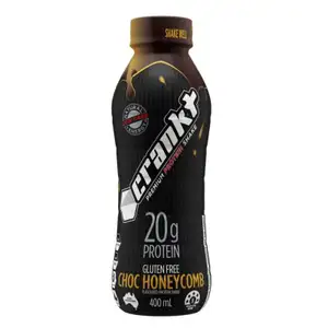 Gluten Free Choc Honeycomb Protein Shake - Crankt