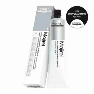 Majirel 1 Black Permanent Conditioning Cream Hair Color - L'Oréal