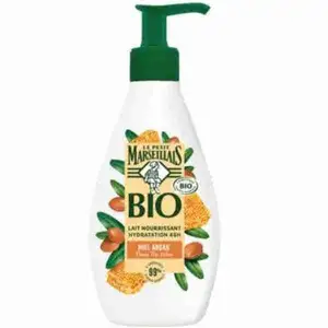 Organic Argan Honey Moisturizing Body Lotion for Dry and Very Dry Skin - Le Petit Marseillais