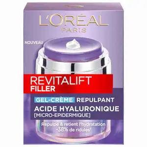Hyaluronic Acid Plumping Gel Cream Facial Treatment Revitalift Filler Dermo Expertise - L'Oréal