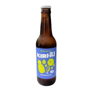 Kombucha Pineapple Mint Lime - Kiri Beverages