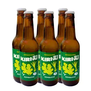 Kombucha Lemongrass Ginger X6 - Kiri Beverages