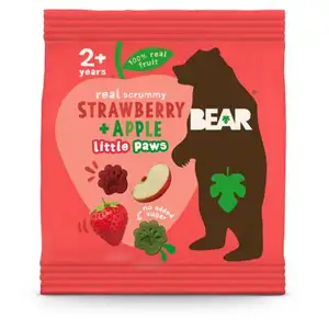 Strawberry and Apple Little Paws - Bear