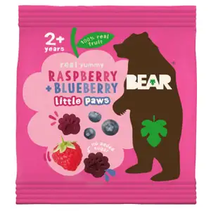 Raspberry and Blueberry Little Paws - Bear