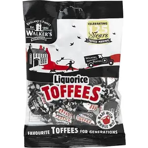 Liquorice Toffees - Walker's Nonsuch