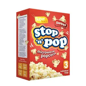 Sweet Stop 'n' Pop Microwave Popcorn - Super Snack