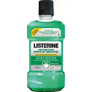 Fresh Mint Triple Action Protection Teeth and Gums Mouthwash - Listerine