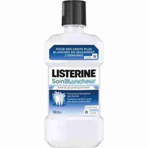 Clean Mint Whitening Care Mouthwash - Listerine