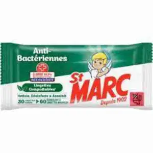 Anti-Bacterial Disinfectant Wipe - St Marc