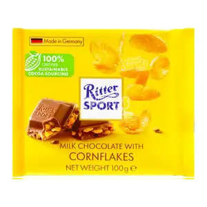 Milk Chocolate with Cornflakes - Ritter Sport
