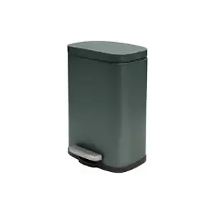 Pedal Bin Steel Matt-Dark Gree - Akira