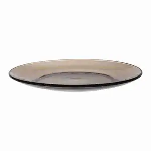 Lys Créole Dessert Plate Glass Brown - Duralex