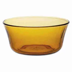 Lys Vermeil Table Stackable Bowl Glass Brown - Duralex