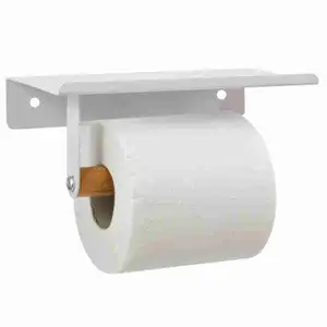 Toilet Paper Holder Matt-White - Spirella