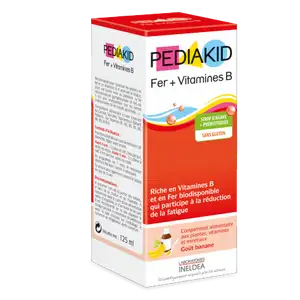 Fer + Vitamine B Syrup - Pediakid