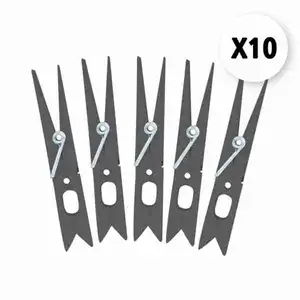 Black Clothespins