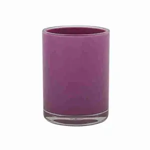 Purple Toothpaste & Toothbrush Tumbler