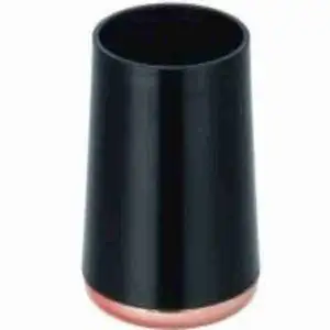 Black Toothpaste & Toothbrush Tumbler