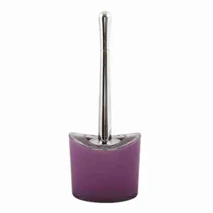 Purple Toilet Brush Set