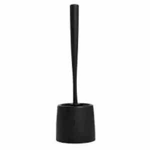 Black Toilet Brush Set