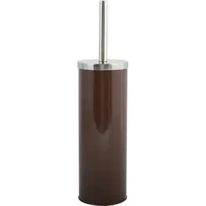 Dark Brown Toilet Brush Set