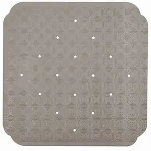 Rubber Ruby Showermat Gray - Spirella