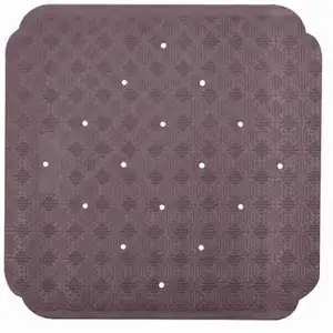 Rubber Ruby Showermat Purple - Spirella