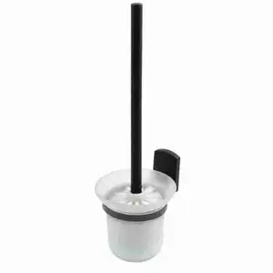 Matt-Black Toilet Bush Set - Spirella
