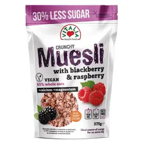 Crunchy Muesli. Blackberry & Raspberry - Vitalia