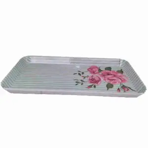 Rectangular Melamine Flower Tray
