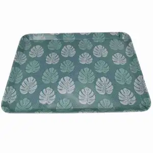 Rectangular Melamine Tropical Tray