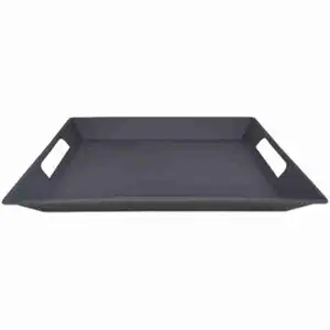 Rectangular Gray Hand Tray