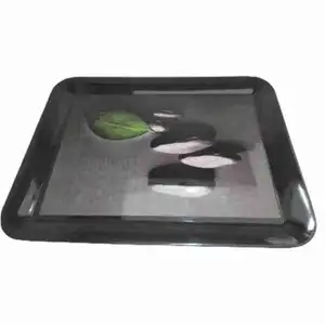 Rectangular Melamine Zen Tray