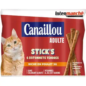 Chicken Sticks for Adult Cat - Canaillou