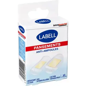 Anti-Blisters Plasters - Labell