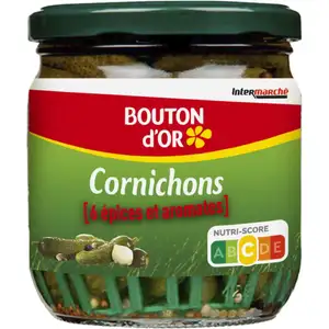 6 Spices Gherkins - Bouton d'Or