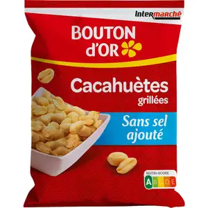 Roasted Peanuts No Added Salt - Bouton d'Or