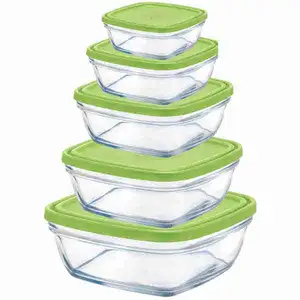 Freshbox Clear Square Set - Duralex