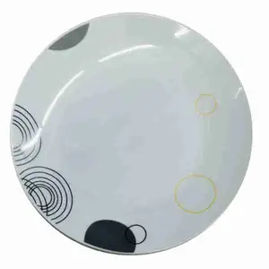 20cm White Plate with Bubbles - Duralex
