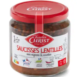 Lentil Sausages - Charles Christ