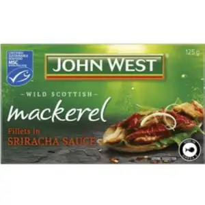 Mackerel Fillet in Sriracha Sauce - John West