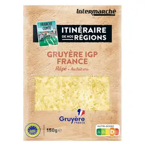 Shredded French Gruyere IGP - Itinéraire des Saveurs